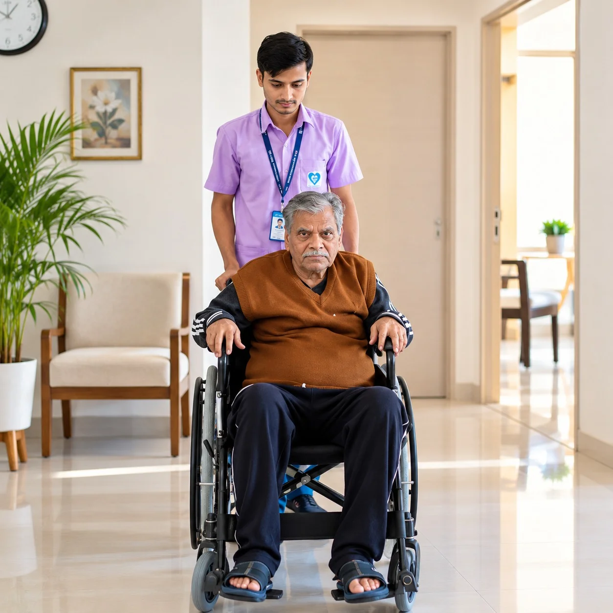 Palliative care support at home